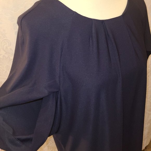 Ruby Ribbon Sapphire Blue Tunic Dress #1389 - Picture 6 of 14